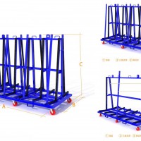 移動式玻璃運輸架、玻璃架子、A型架